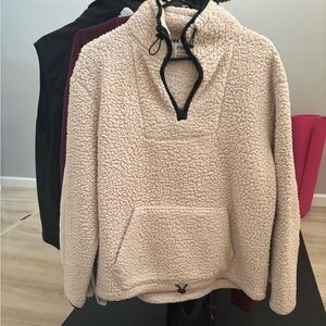 Cozy Cream Sherpa Pullover